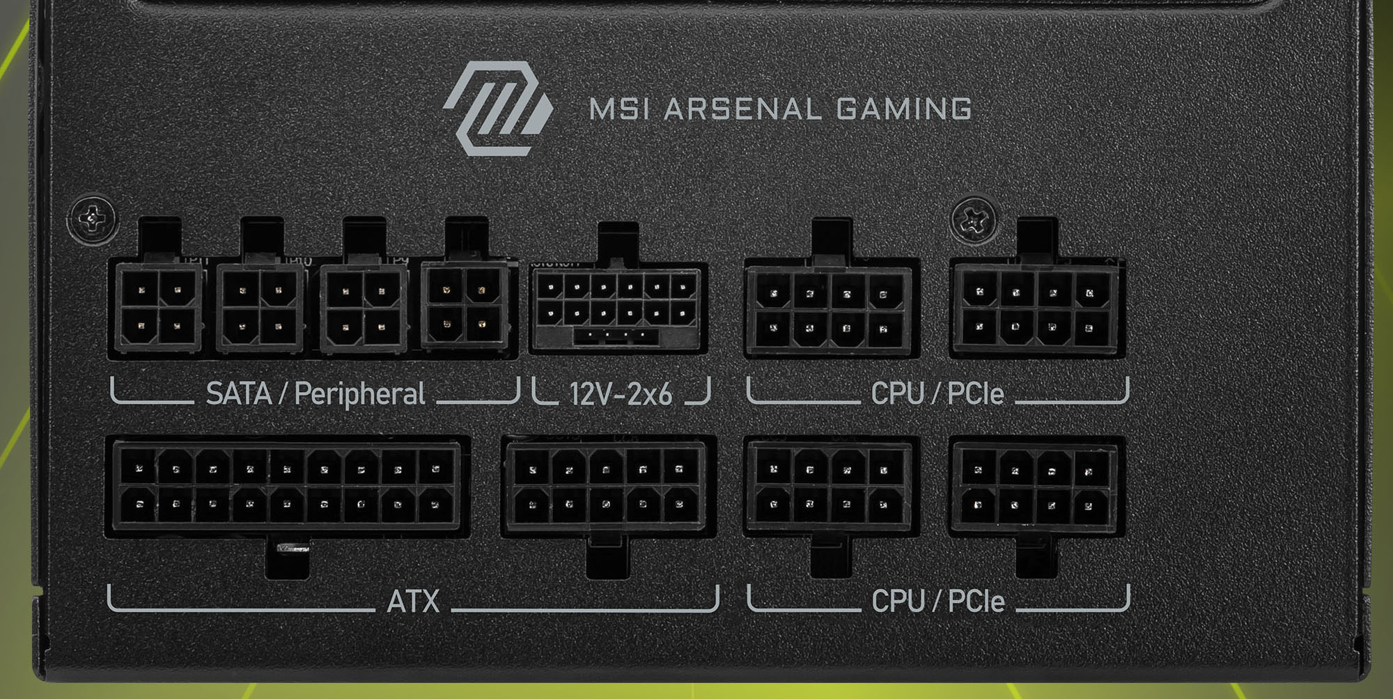 MSI MAG A1000GLS PCIE5, Fully Modular Compact Gaming 1000W Power